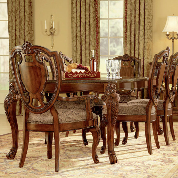 Gothic dining table online set